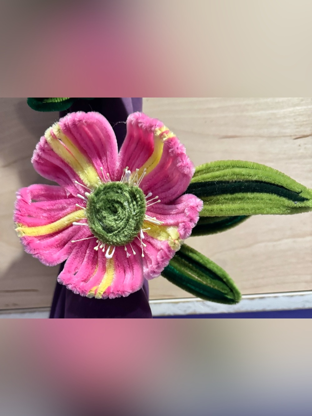 Handmade Floral Curtain Tieback / Home Décor 🌿